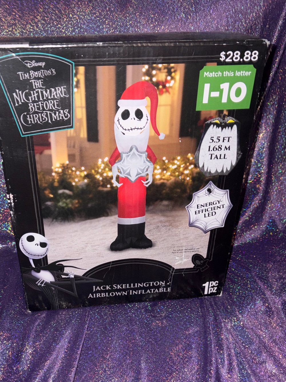 Nightmare Before Christmas Blow Up Decor